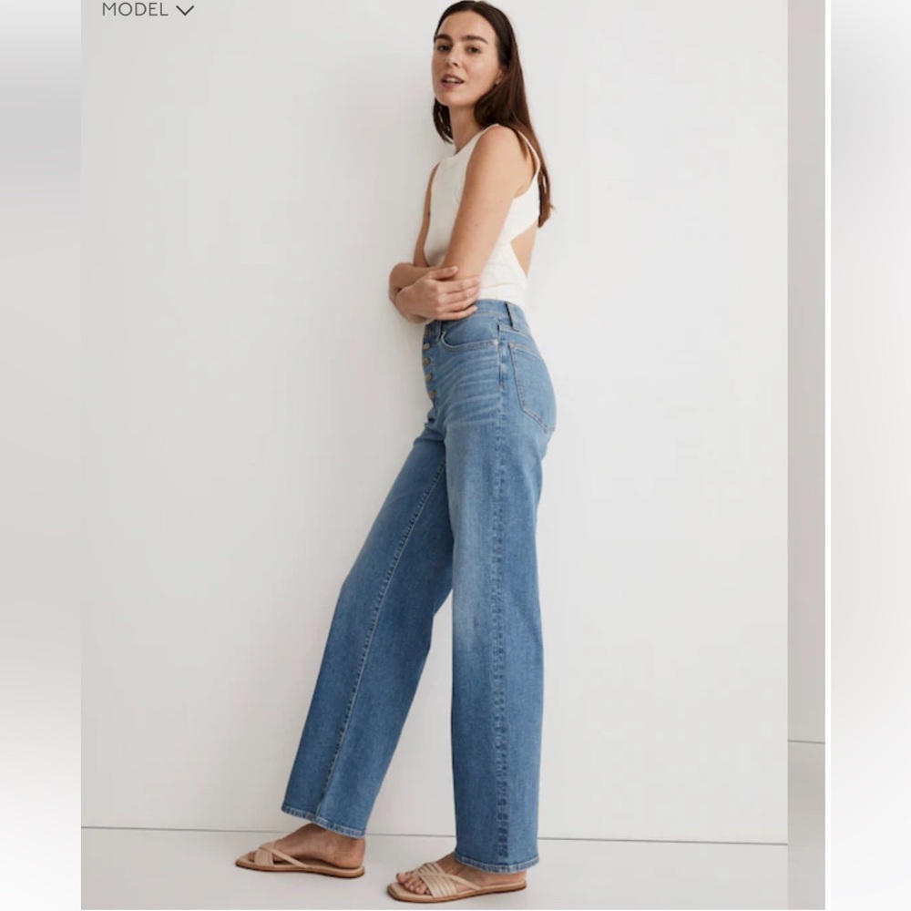 Madewell The Perfect Vintage Wide-Leg Jean